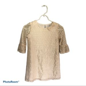 Crown & ivy kids girls long sleeved midi dress